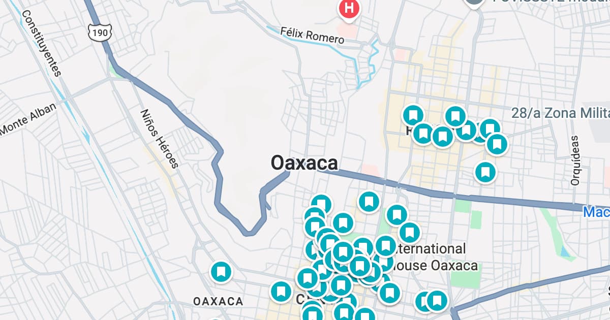 Oaxaca map preview